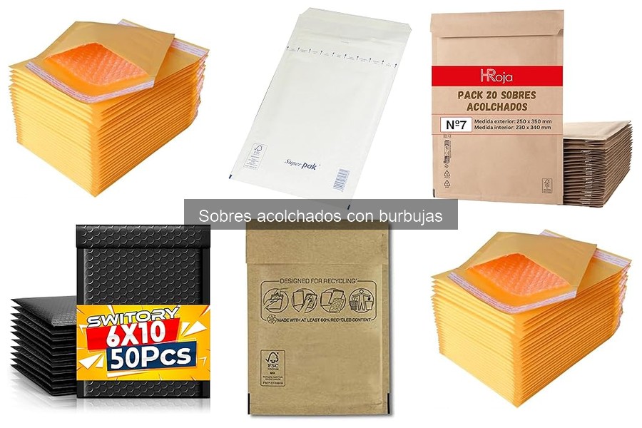 Ventajas de Usar Sobres Acolchados con Burbujas en Envíos