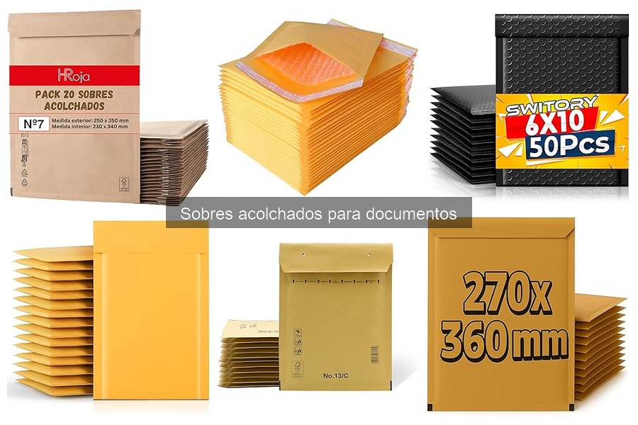 Ventajas de Usar Sobres Acolchados para Documentos