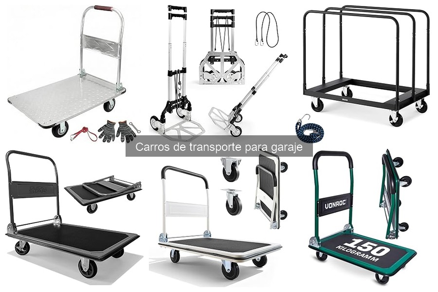 Ventajas de usar un carro de transporte en el garaje