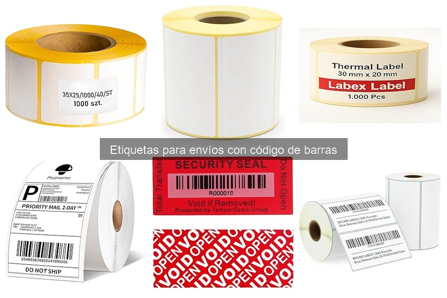 Ventajas de utilizar etiquetas para envíos con código de barras