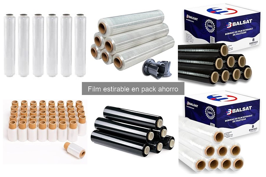 Ventajas del film estirable en pack ahorro para embalaje