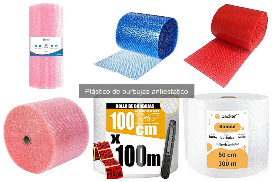 Ventajas del plástico de burbujas antiestático frente al convencional