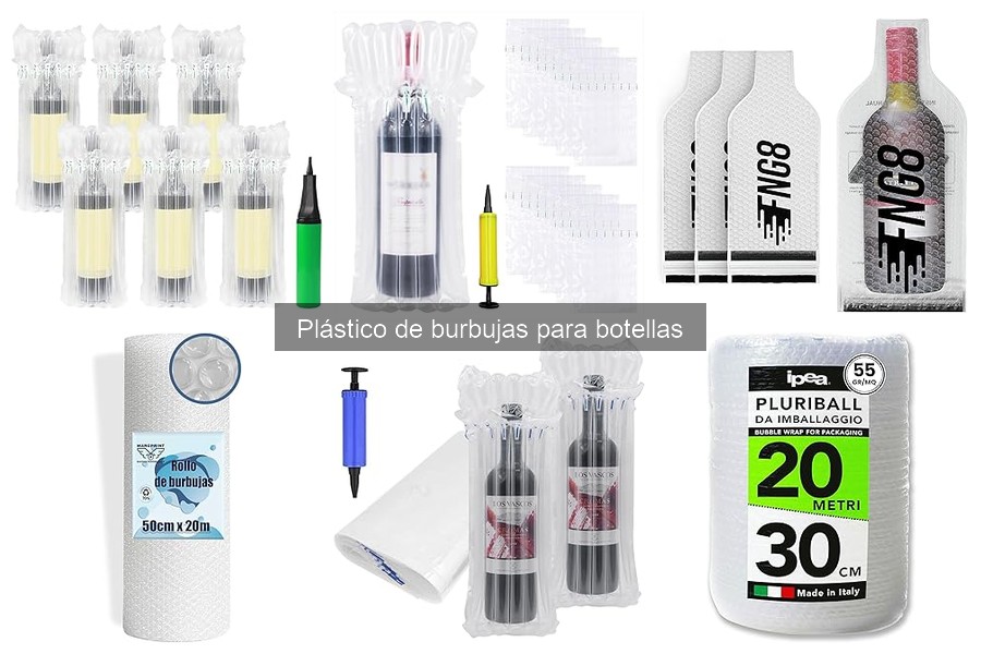 Ventajas del Plástico de Burbujas para Embalar Botellas