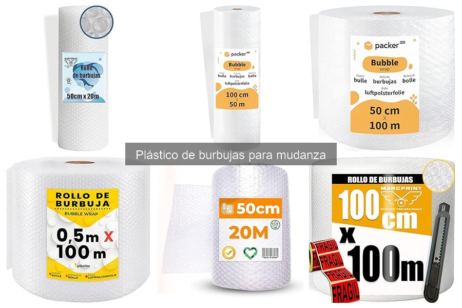 Ventajas del Plástico de Burbujas para Mudanzas