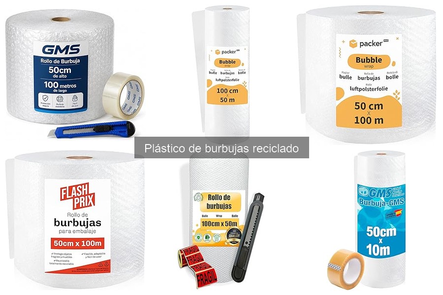 Ventajas del plástico de burbujas reciclado frente al tradicional