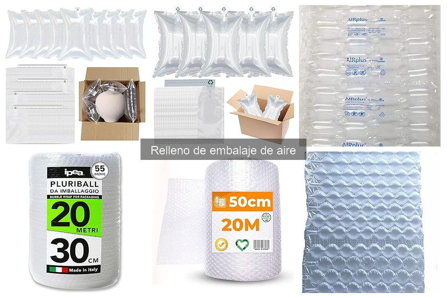 Ventajas del Relleno de Embalaje de Aire frente a otros Materiales