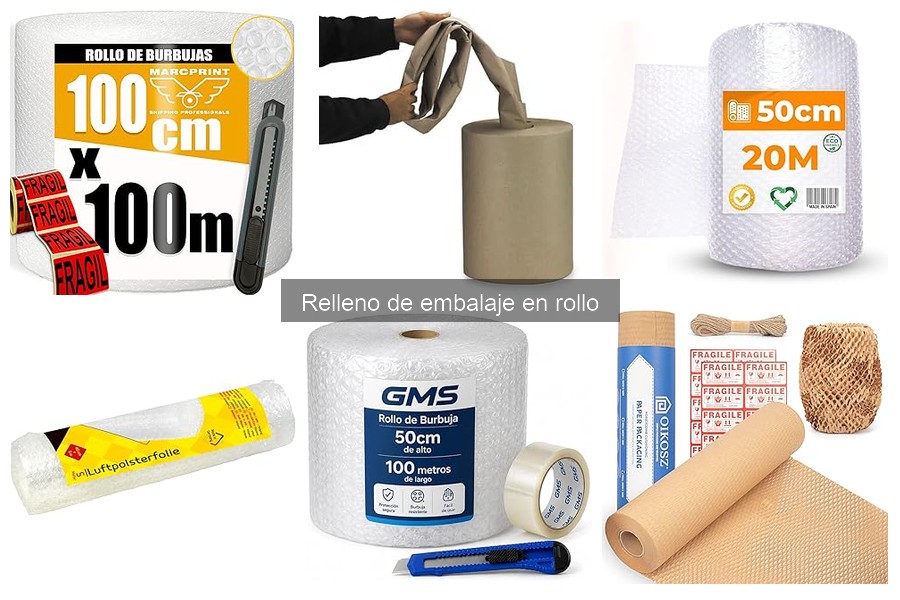 Ventajas del Relleno de Embalaje en Rollo para Envíos
