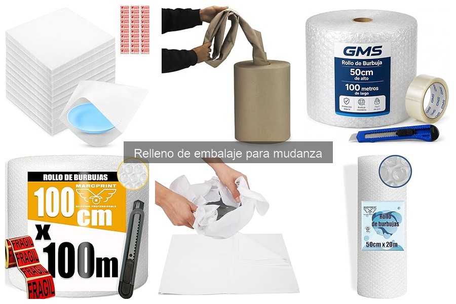Ventajas del Relleno de Embalaje en tu Mudanza