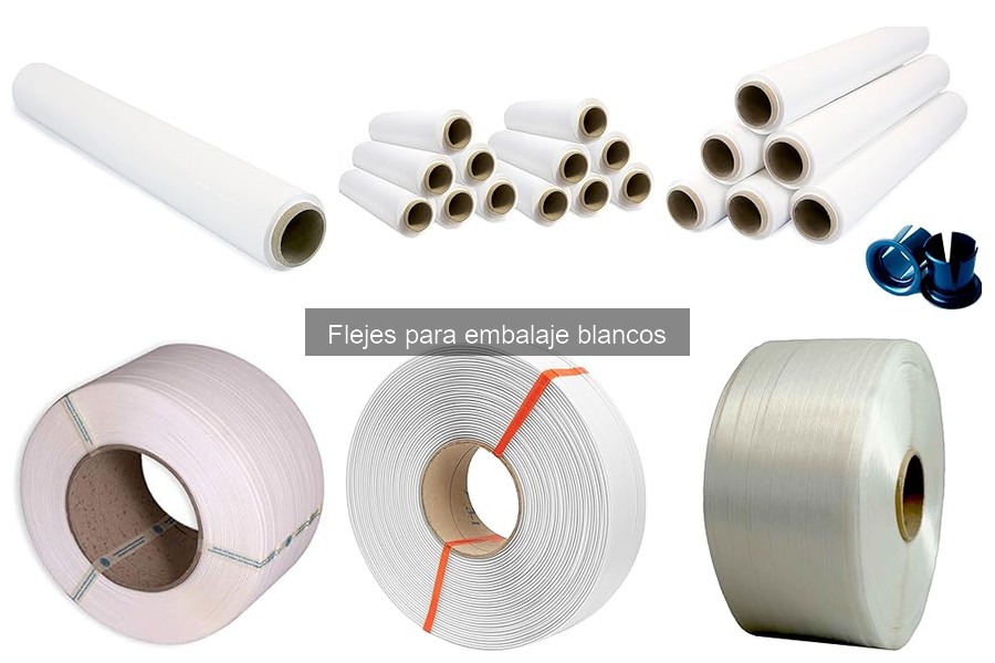 Ventajas del uso de flejes blancos para embalaje