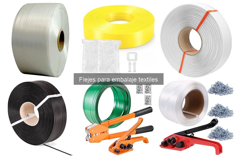 Ventajas del uso de flejes para embalaje textil