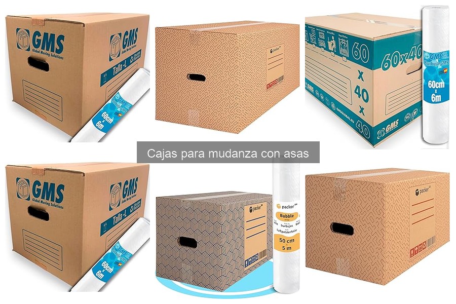 Ventajas y Desventajas de Cajas para Mudanza con Asas