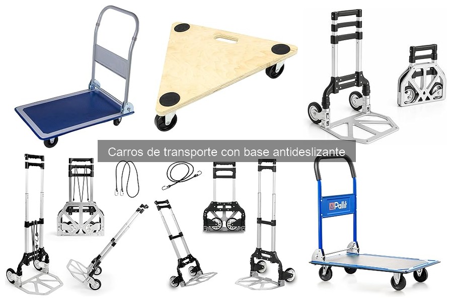Ventajas y desventajas de carros de transporte antideslizantes