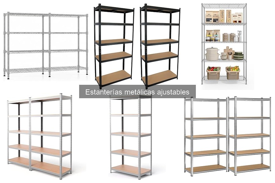 Ventajas y desventajas de estanterías metálicas ajustables