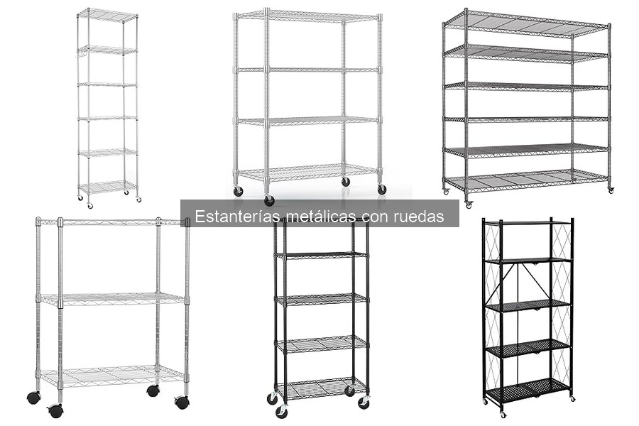 ** Ventajas y Desventajas de Estanterías Metálicas con Ruedas
