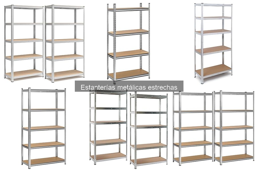 Ventajas y Desventajas de Estanterías Metálicas Estrechas