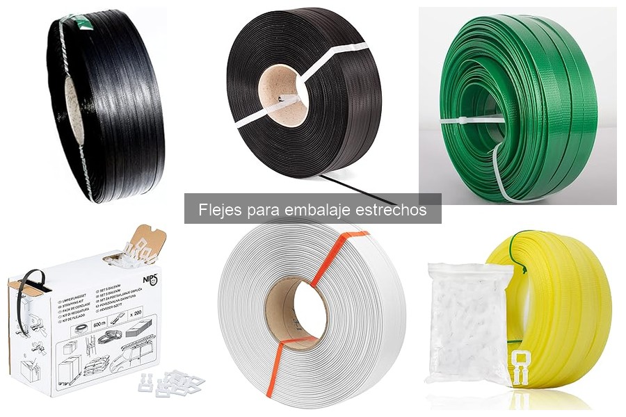 Ventajas y desventajas de flejes de plástico y acero