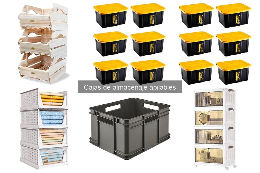 Ventajas y desventajas de las cajas de almacenaje apilables