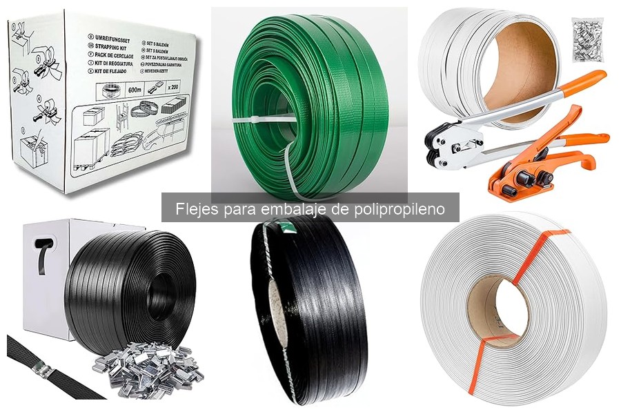 Ventajas y desventajas de los flejes de polipropileno