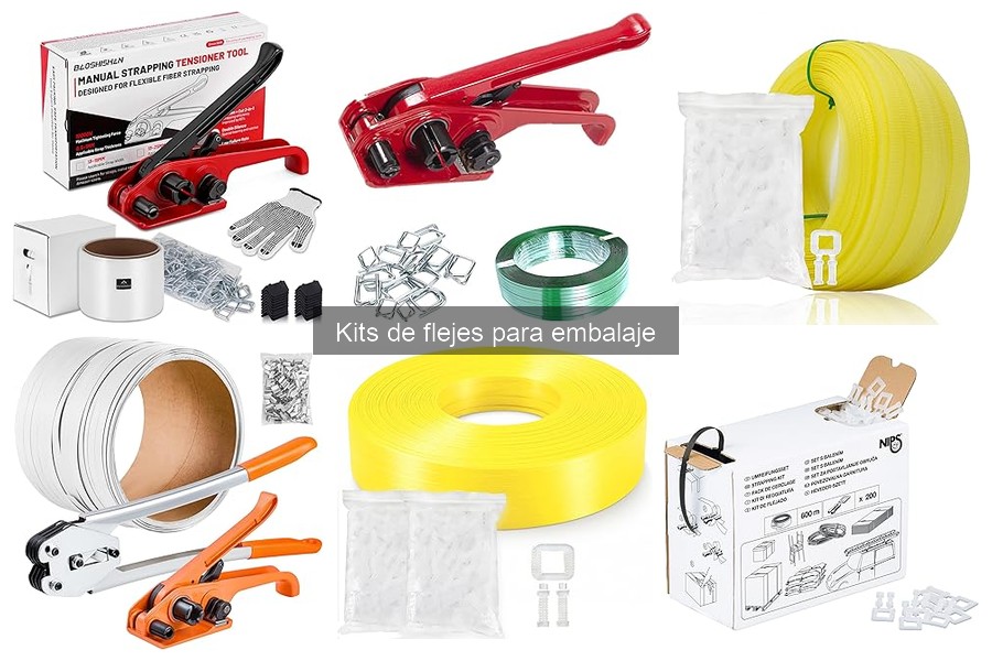 Ventajas y desventajas de los kits de flejes para embalaje
