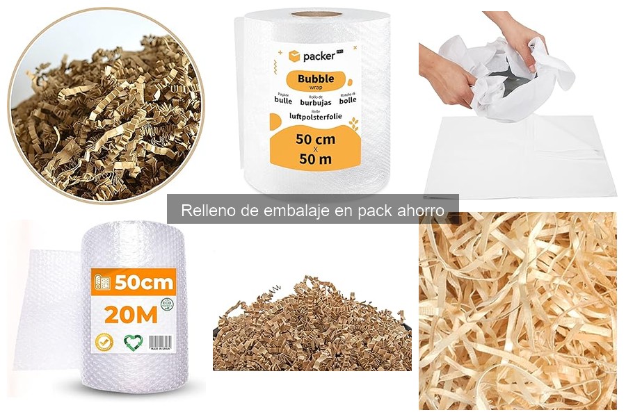 Ventajas y desventajas de los rellenos de embalaje