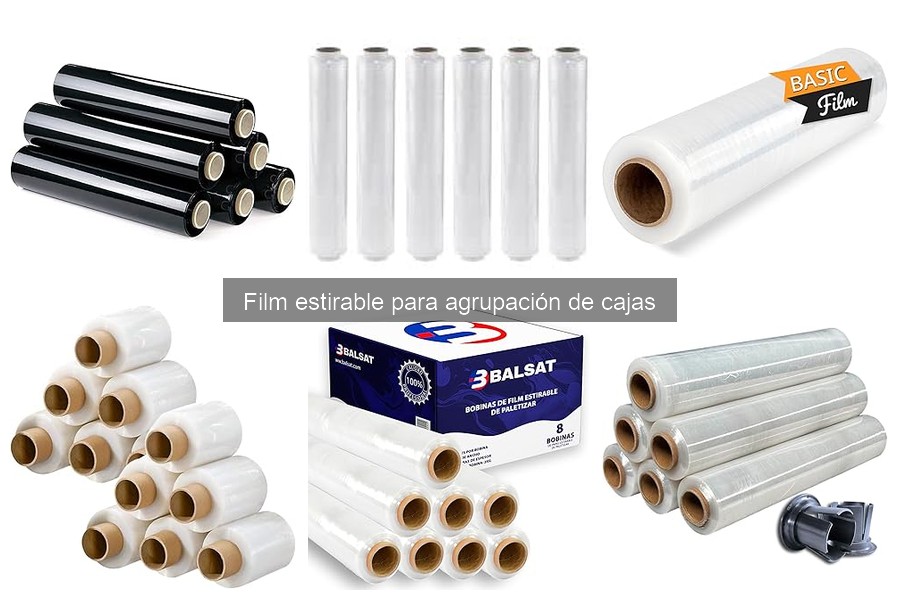 Ventajas y desventajas del film estirable para agrupación