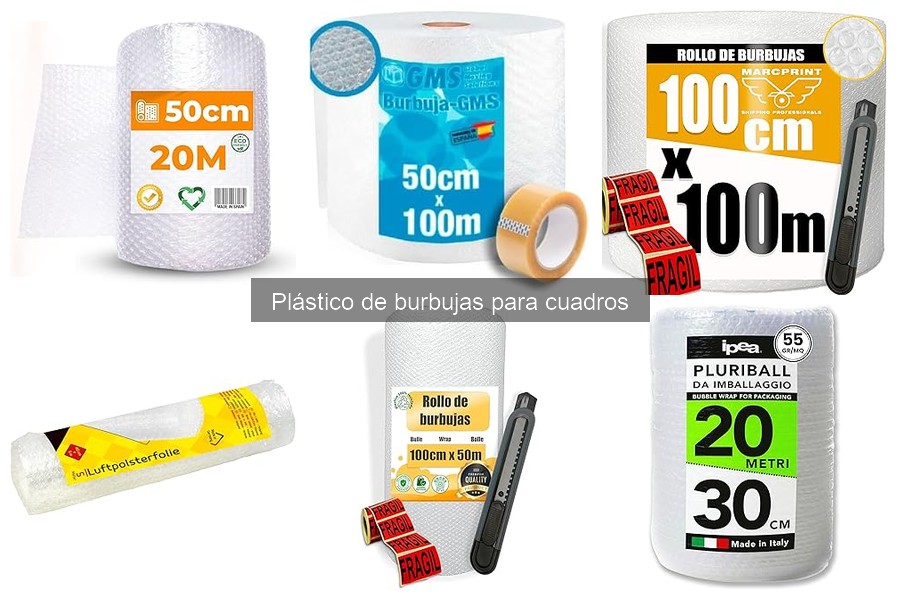 Ventajas y desventajas del plástico de burbujas para cuadros